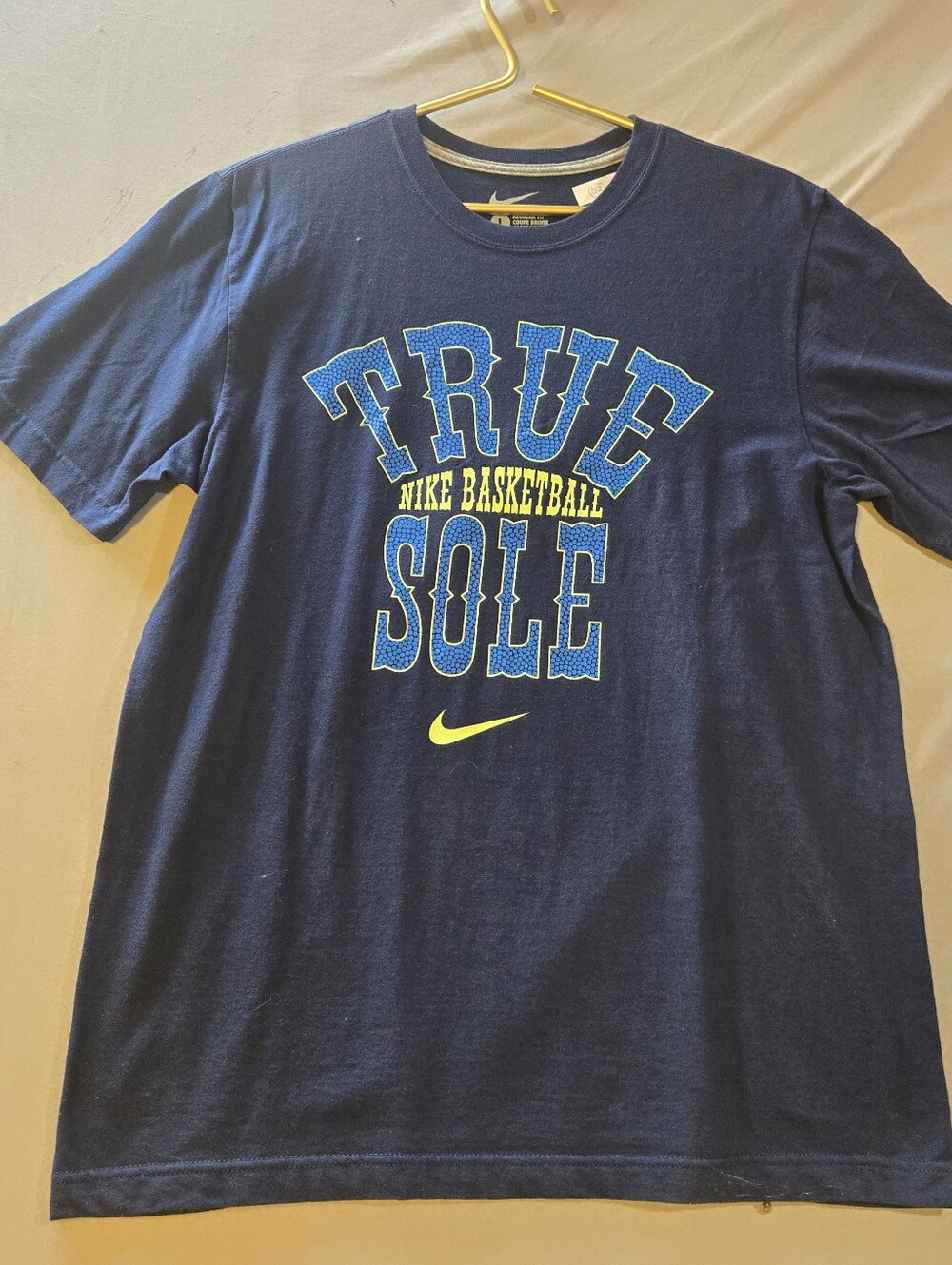 Nike Men's Basketball True Sole T-Shirt Sz L